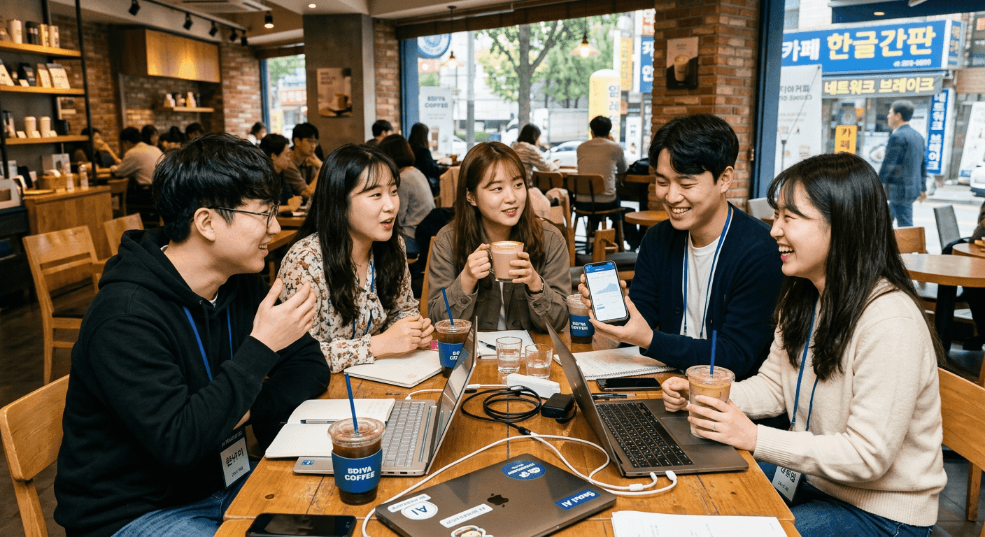 네트워킹 & 커피 타임